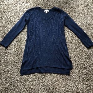 Maternity long sweater
